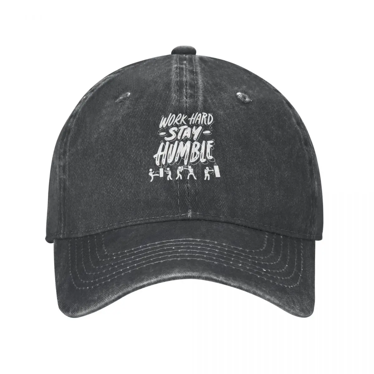 Work Hard Stay Humble White Letters Cowboy Hat Icon Golf Women's Beach Outlet 2024 Men's