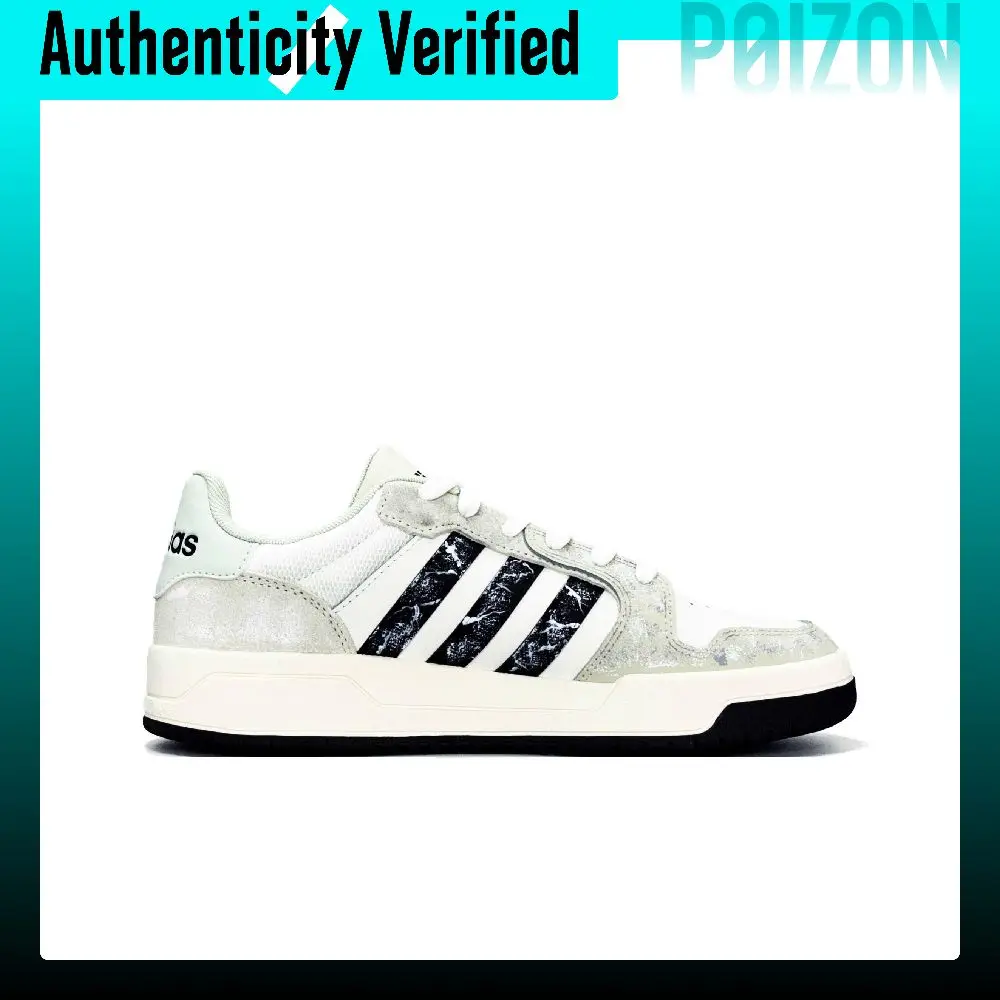 Adidas ENTRAP Skate Shoes Unisex Low-top Black White Brown JI2546(Team2244-)