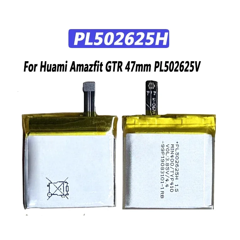 PL502625H Battery for Huami Amazfit GTR 47mm Smart Sport Watch PL502625V Portable Mobile Phone Batteries Warranty  Track NO