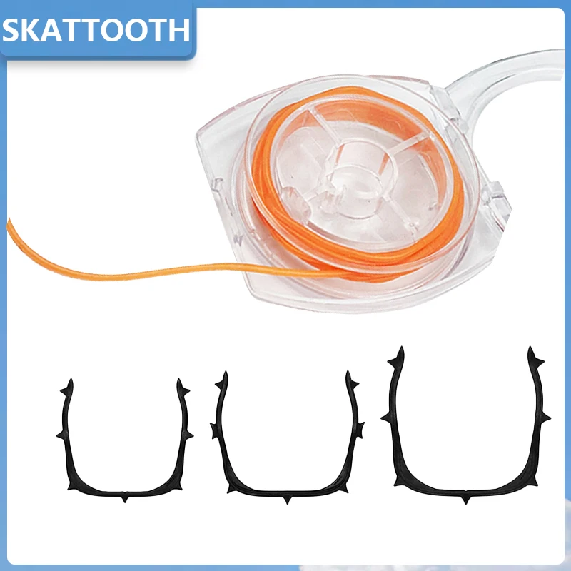 

Dental Dam Frame Carbon Fiber Holder Rubber Dam Clamps Barrier Clip Dental Rubber Dam Stabilizing Cord Barrier Wedge Line