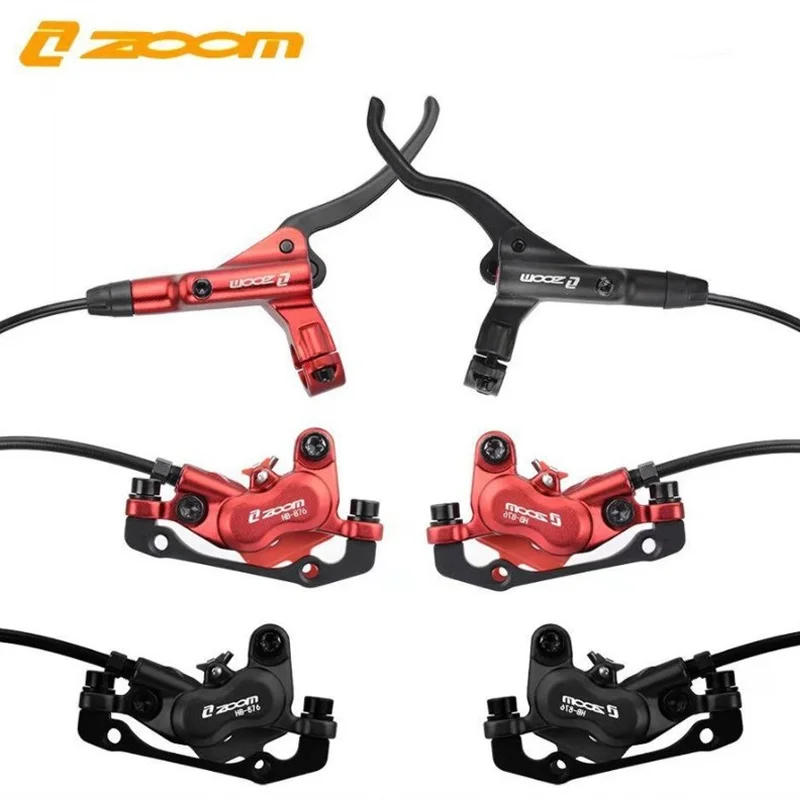 

Zoom Hb876 4 Piston Hydraulic Oil Brake Disc Brake Dual Side Braking Front And Rear For Mountain Bike Bicycle Cycling Enthusiast