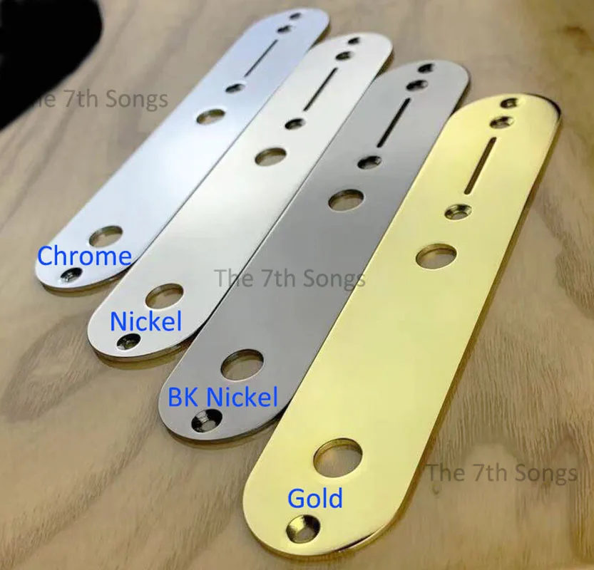 Electric Guitar Control Plate For TL Guitar Chrome / Nickel / Gold / Black Nickel 1pcs
