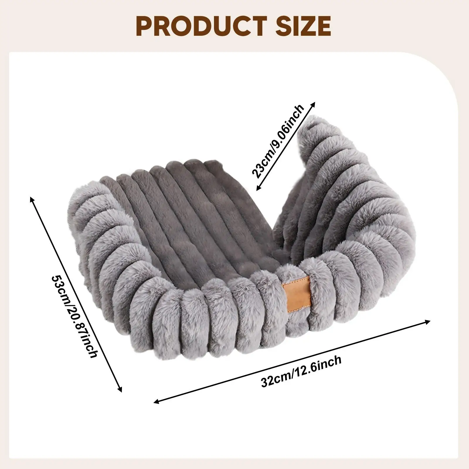 Dog Cushion, Dog Mat, Soft Winter Lining, Dog Transport Box Padding, Outdoor Shopping Cart Accessories