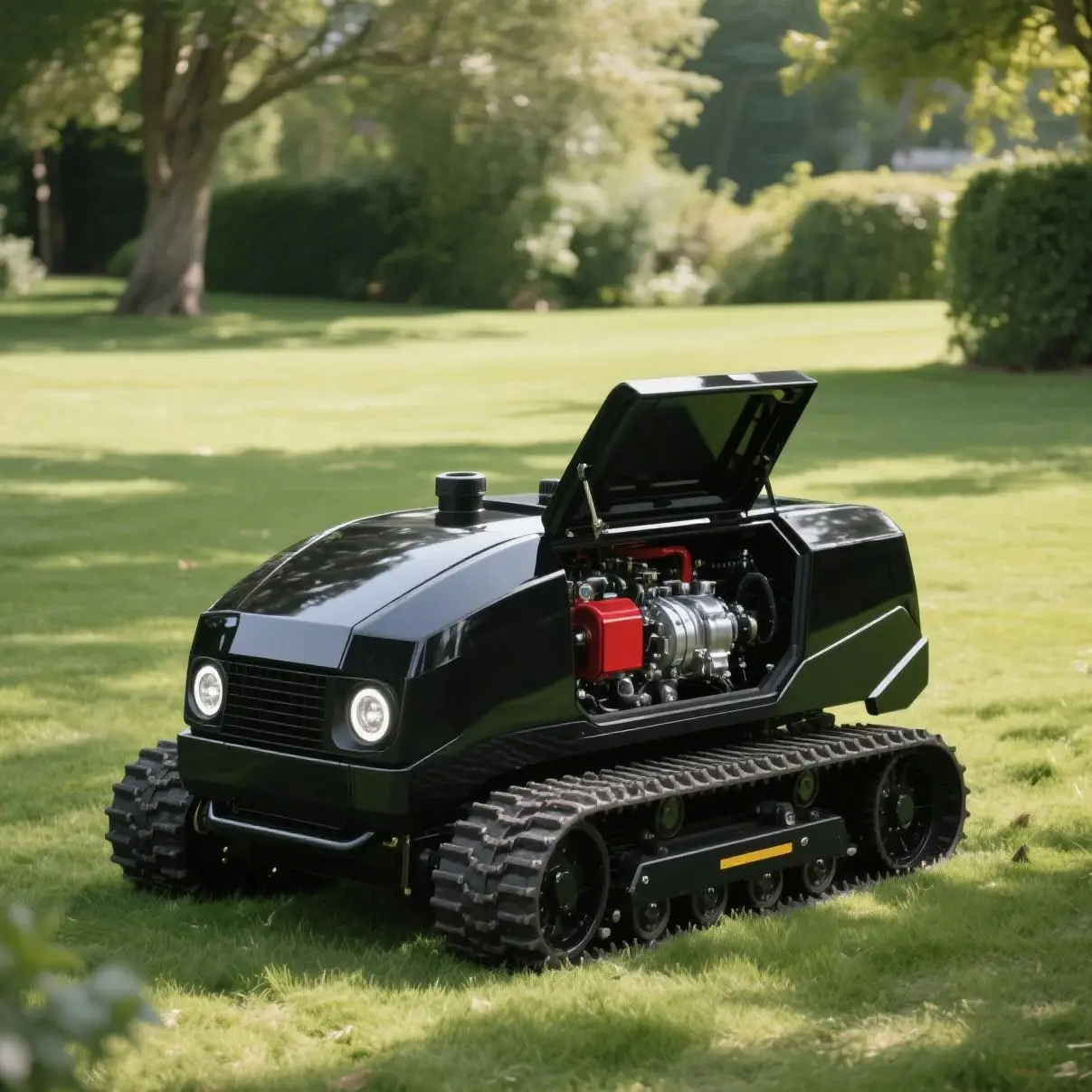 

Hot selling and low-priced self-propelled mini lawn mower machine customized products for sale