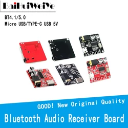 Bluetooth Audio Receiver Board BT4.1 BT5.0 Mp3 Lossless Decoder Board Wireless Stereo Music Module 3.7-5V TYPE-C Micro USB DIY