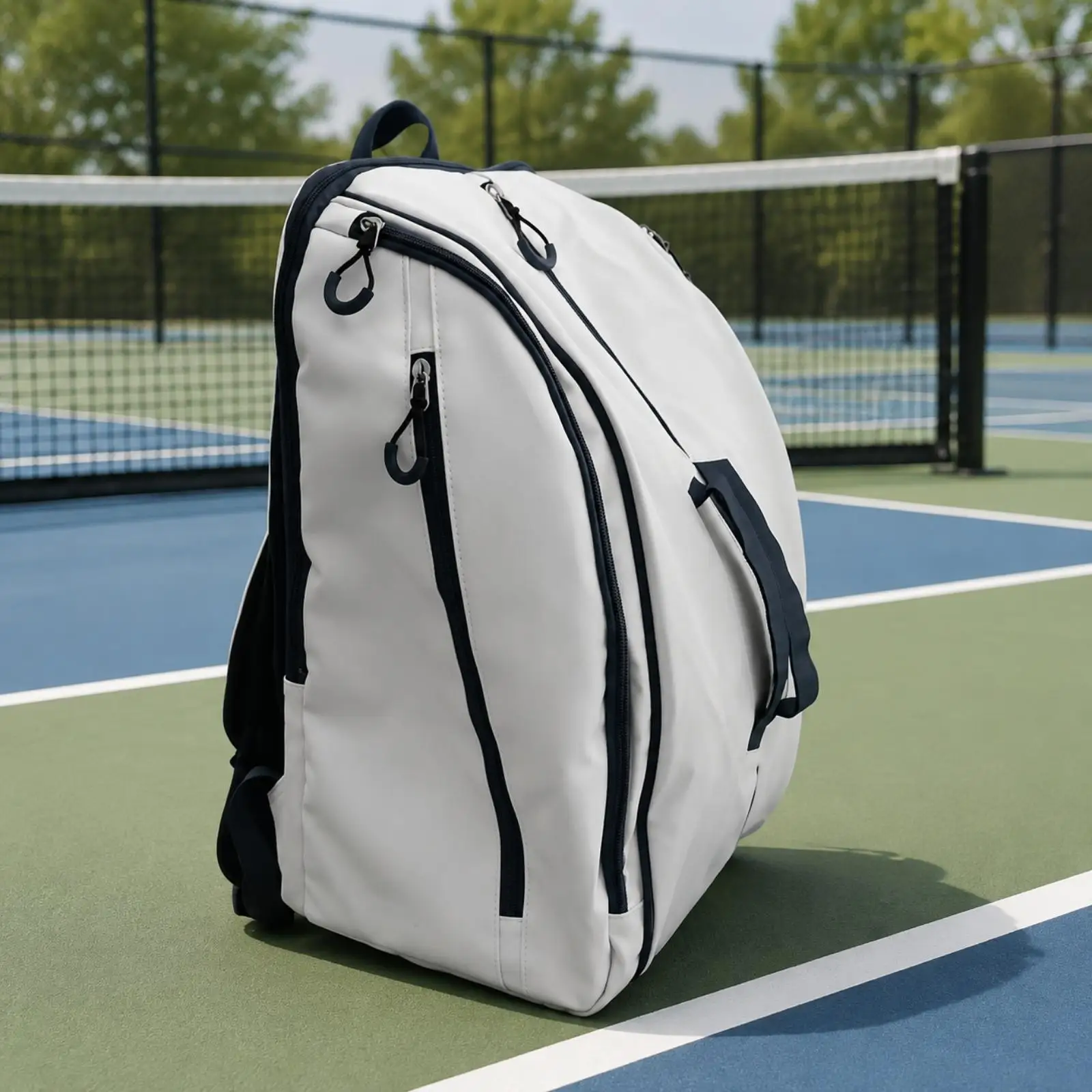 compact-pickleball-sports-backpack-with-exterior-attachment-loops-and-top-handle-for-gym-and-weekend-trips