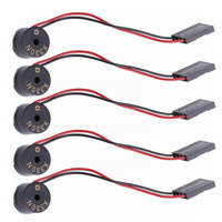 5PCS Mini Plug Speaker Computer Motherboard Onboard Case Buzzer BIOS PC Case Buzzer 4 Pins Beep Alarm for PC Interanal