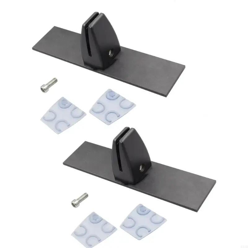 Glass Fireplaces Screen Base Stands Replacement Fireplaces Screen Holder Brackets Feet For Stable Heat Resistant Support 