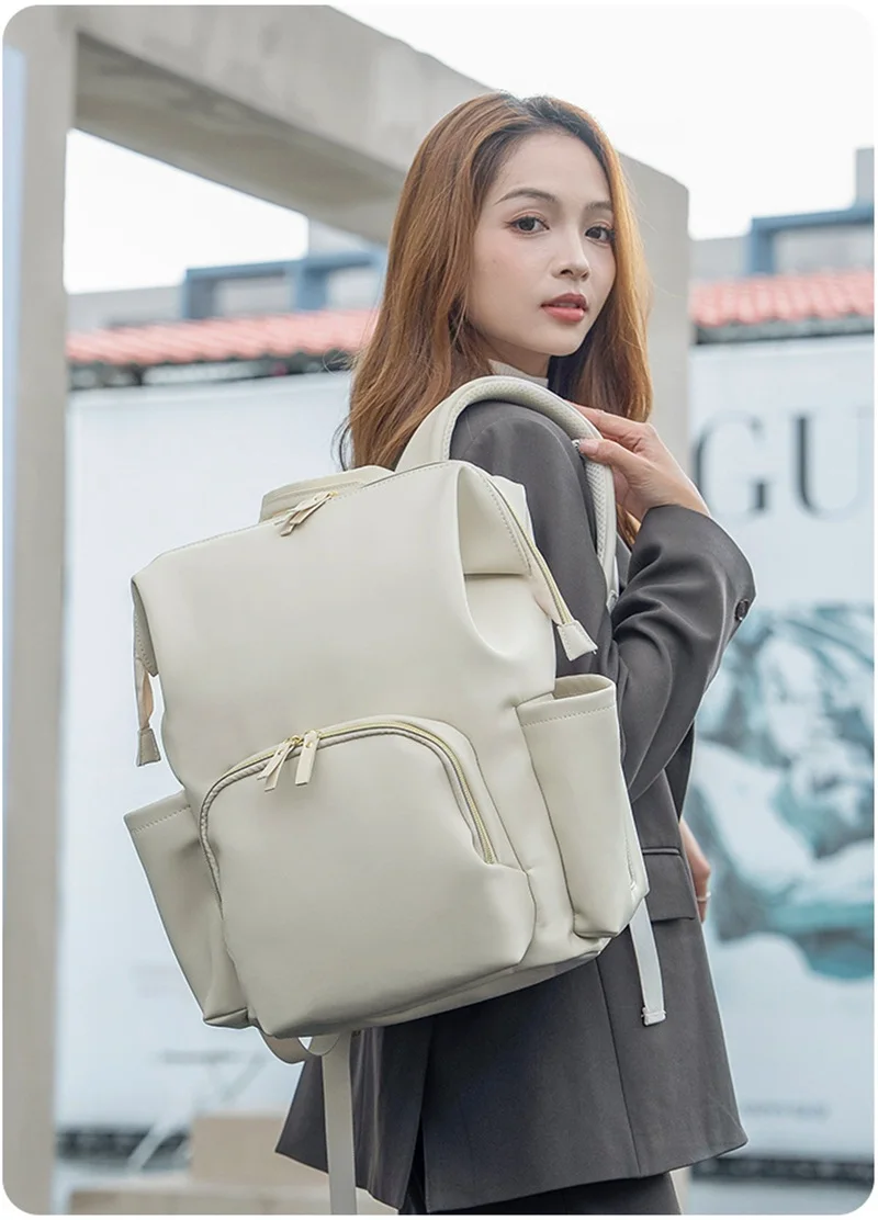 large-capacity-pu-leather-mummy-bag-waterproof-mom-baby-stuff-bag-diaper-bag-outdoor-maternity-travel-backpack-stroller-bag