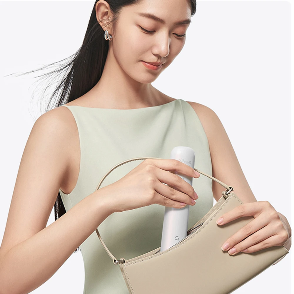 مشط شعر مستقيم لاسلكي جديد من Xiaomi Mijia بالأيونات السالبة، مشط تصفيف الشعر المحمول للعناية بالشعر لمنتجات Xiaomi المنزلية الذكية