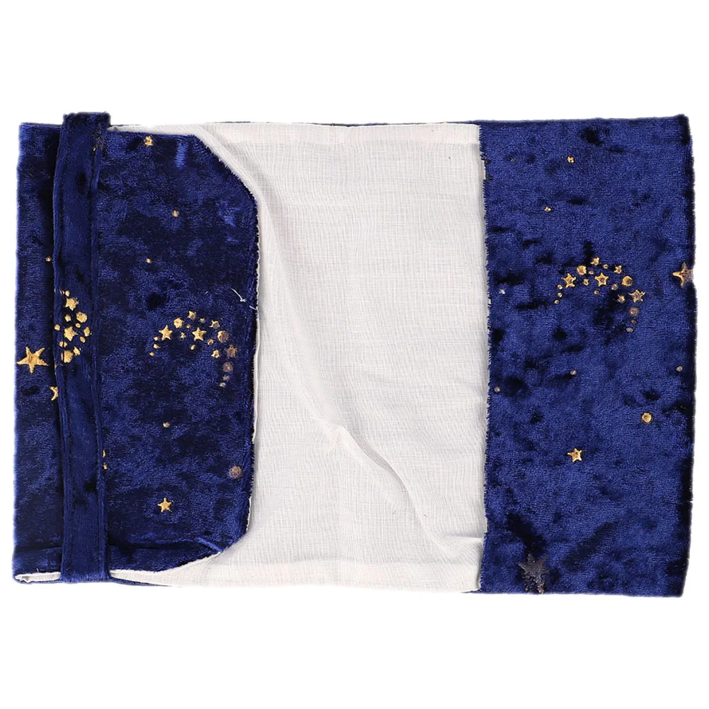 

A5 Velvet Gold Foil Star Moon Book Cover Notebook Sleeve Protector for Students Textbook Decoration Durability Long