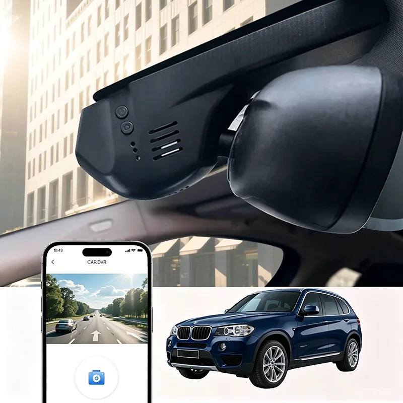 HD2-6734 Hidden Car Dash Camera 4K Ultra Clear WiFi Direct Connection Plug And Play No Wiring Required