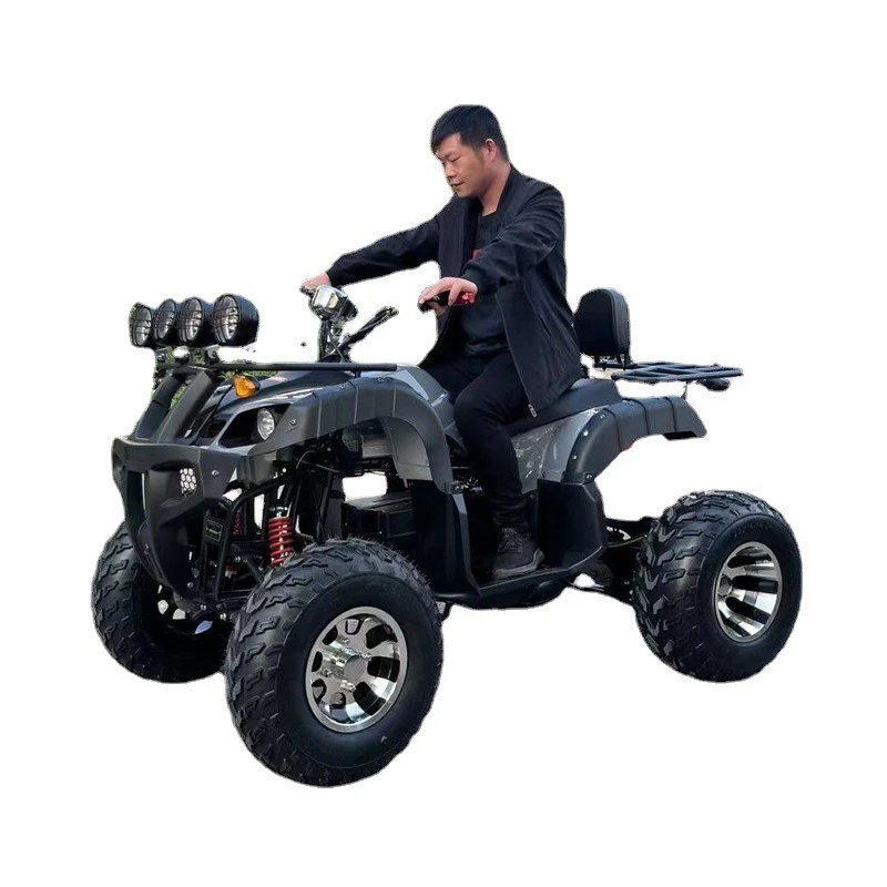 

Electric ATV Four Wheels Off-Road Motorcycle Four Wheels Electric Vehicle ATV All Terrain Vehicle 72V2200W High Speed Vehicle