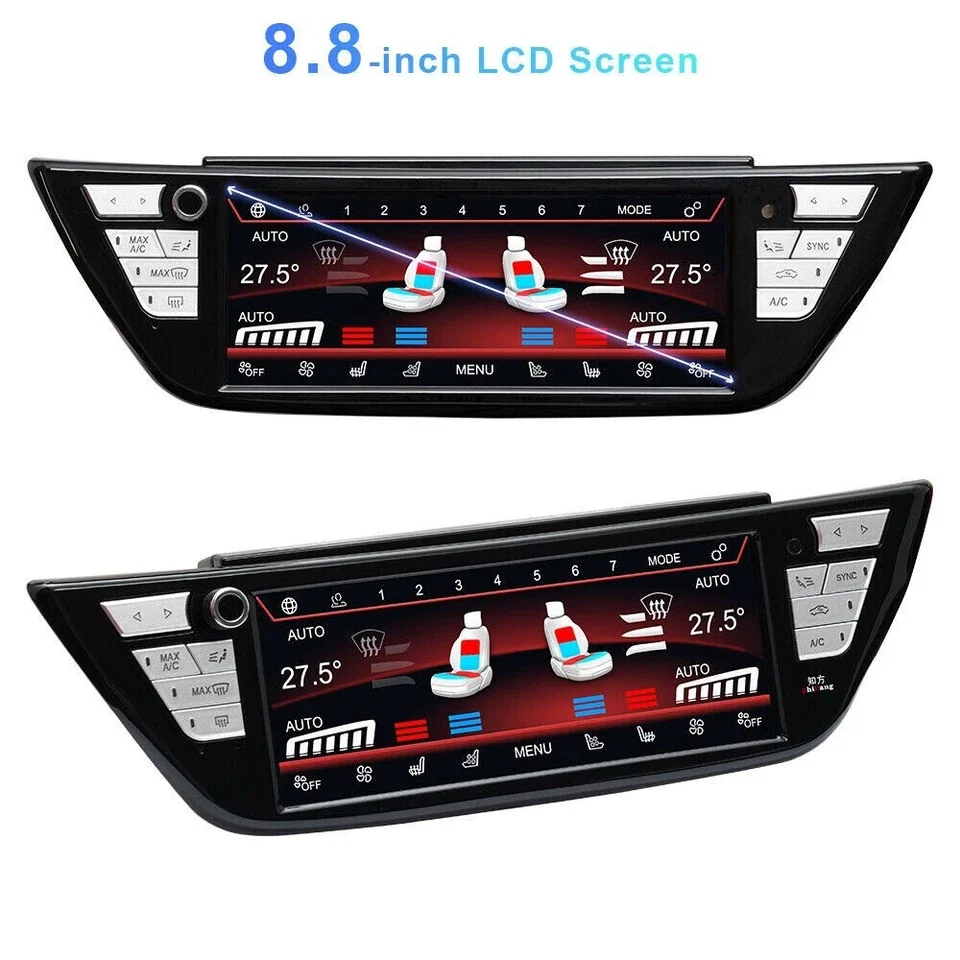 8.8''Inch For BMW 5 6 Series G30 G31 M5 F90 X3 X4 G01 G02 X3M X4M F97 F98 LCD A/C Climate Control Panel Air Conditioner Board