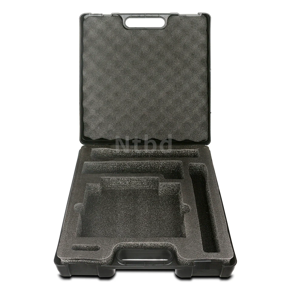 plastic box Wireless microphone easy to carry 2 channel microphone accessories storage Flight box suitable GLXD4/QLXD4/EW135G4