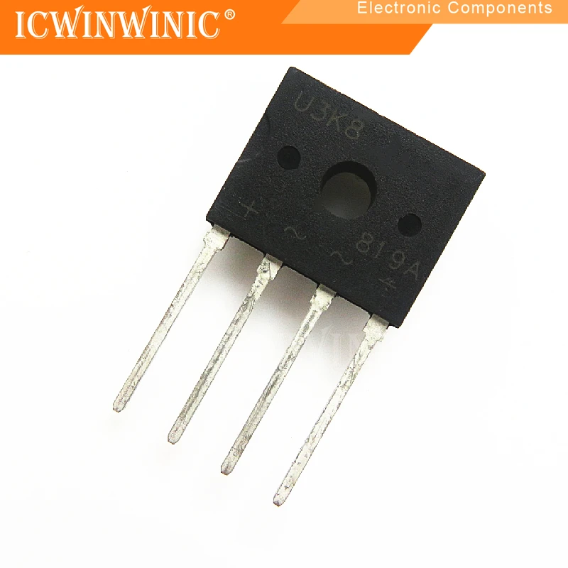 5piece U3K8 GULF UG3KB80 Flat Bridge Rectifier Easy to Install