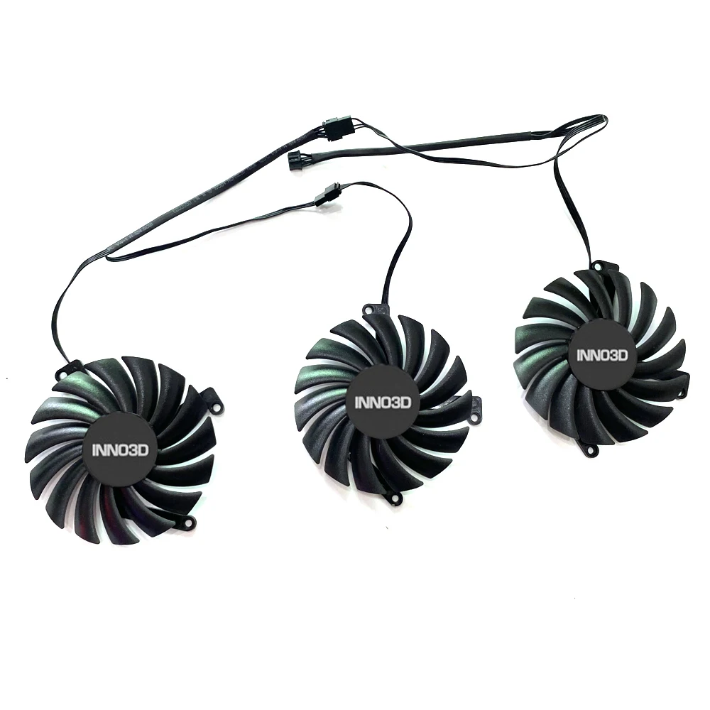 NEW Cooling Fan CF-12910S 85mm 4pin For Inno3D RTX3070 3080 3080Ti X3 OC Graphics Card Fan