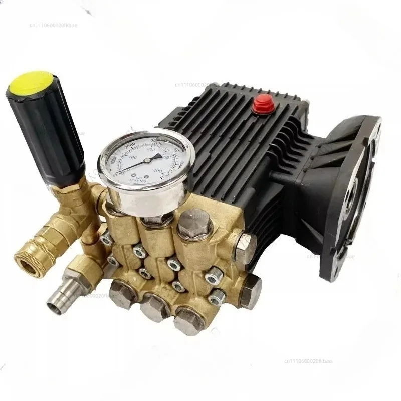 Cleaner Pump Head Car Washing Machine Head Ceramic Plunger Copper Pump, Humidification Fog Pump Cooling and Dust Removal