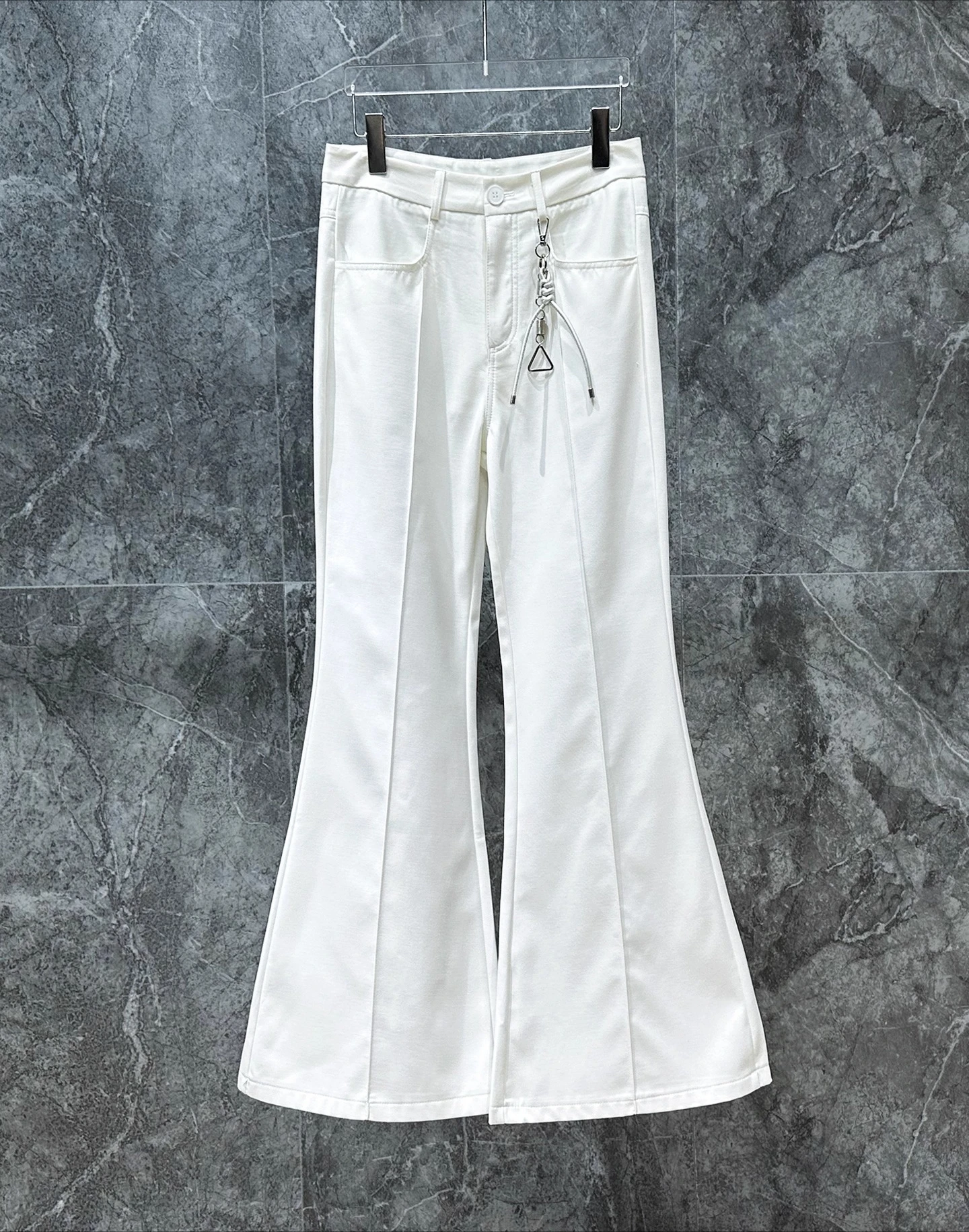 Модные весенние новые летние универсальные однотонные костюмные брюки с высокой талией, персонализированные мужские красивые удобные шикарные брюки для отдыха