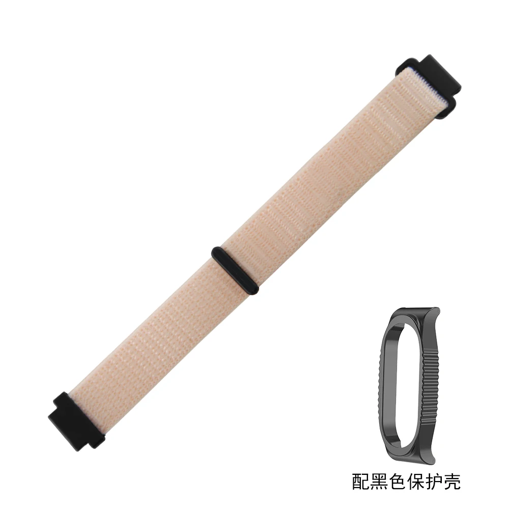 

Velcro Strap + Case For Xiaomi Mi Band 9 8 7 6 5 4 3 Belt Nylon Quick Release Comfortable Adjustable Sport Smart Band Correa