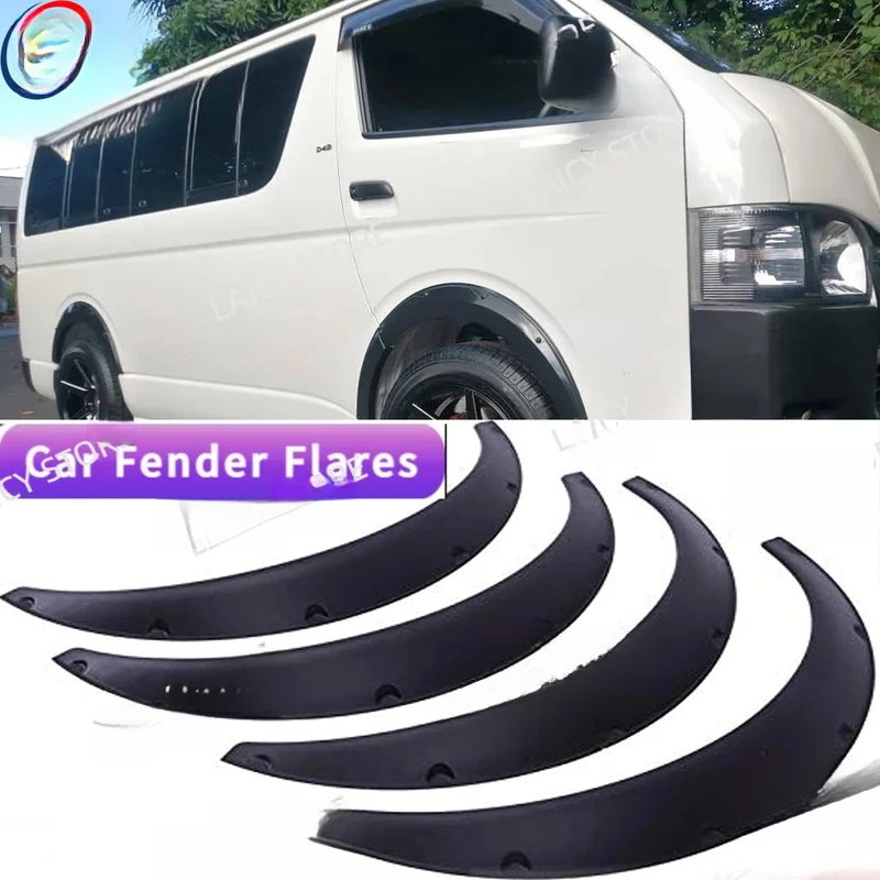 

Latest Design LAICY T0Yo Hia Van 4.5 Car Arch Flares Mudguard Mud Splash Guard Wide Wheel Kit Auto P