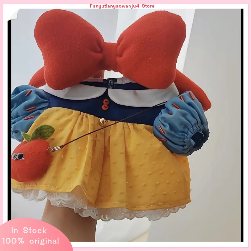 2025 Nieuwe 17 Cm Macaron Labubu Kleding Sneeuwwitje Pop Doek Cartoon Stijl Cosplay Outfit En Schattige Pop Accessoires Voor ropa Speelgoed