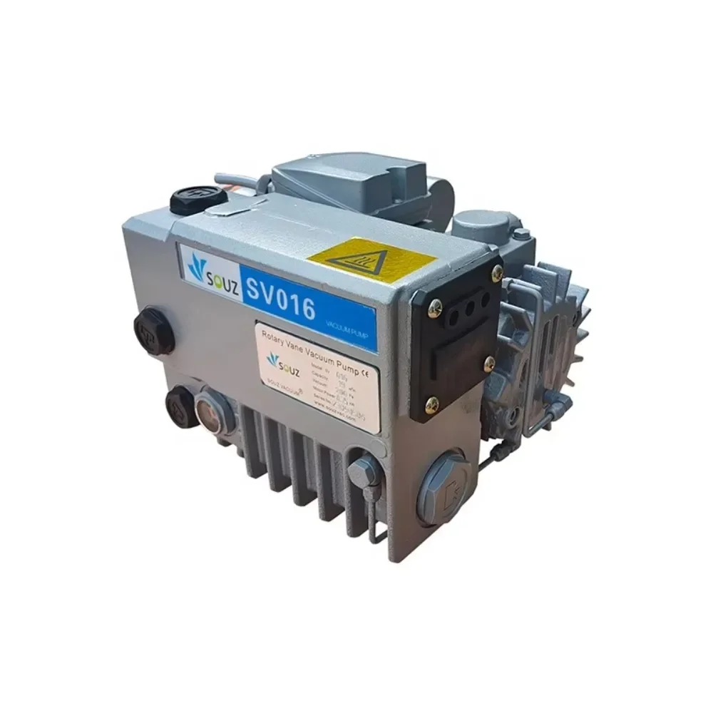 

Hotsale Small Pumping Speed 8m3/h 10m3/h 16m3/h Electric Forced Oil Pump SV016 Single Stage Rotary Vane Vacuum Pump