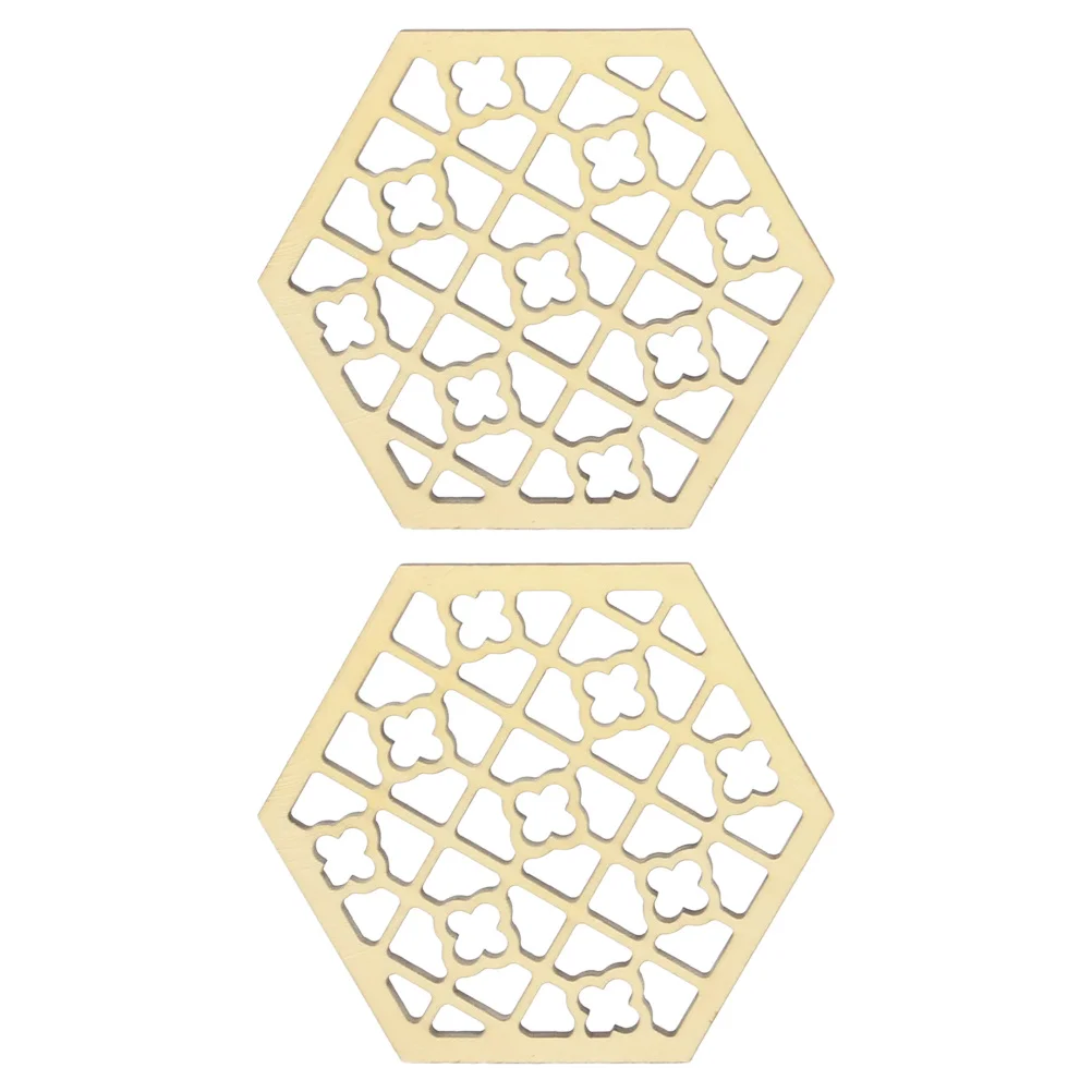 

2Pcs Creative Erhu Sound Windows Charming Shape 3D Embossed Panel Quality Khaki Erhu Supplies