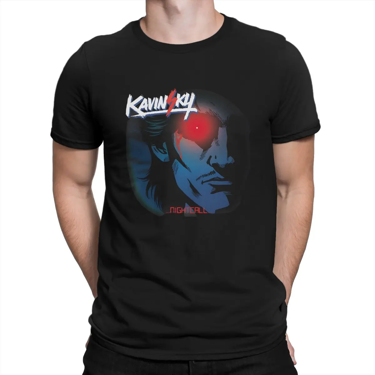 Nightcall Unique TShirt Kavinsky Leisure T Shirt Newest Stuff For Adult