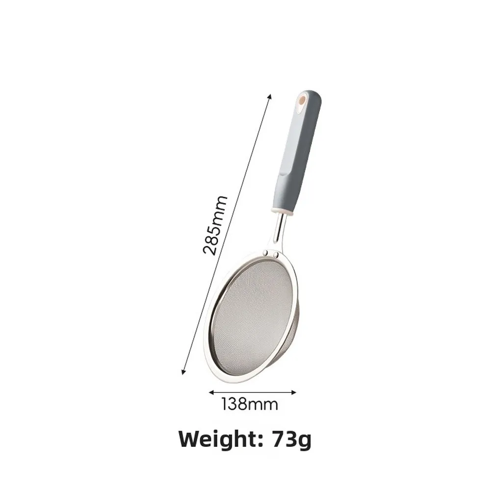Stainless Steel Mesh Strainer Designed for Heavy-Duty For Kitchen Use Including Washing Produce and Draining Noodles