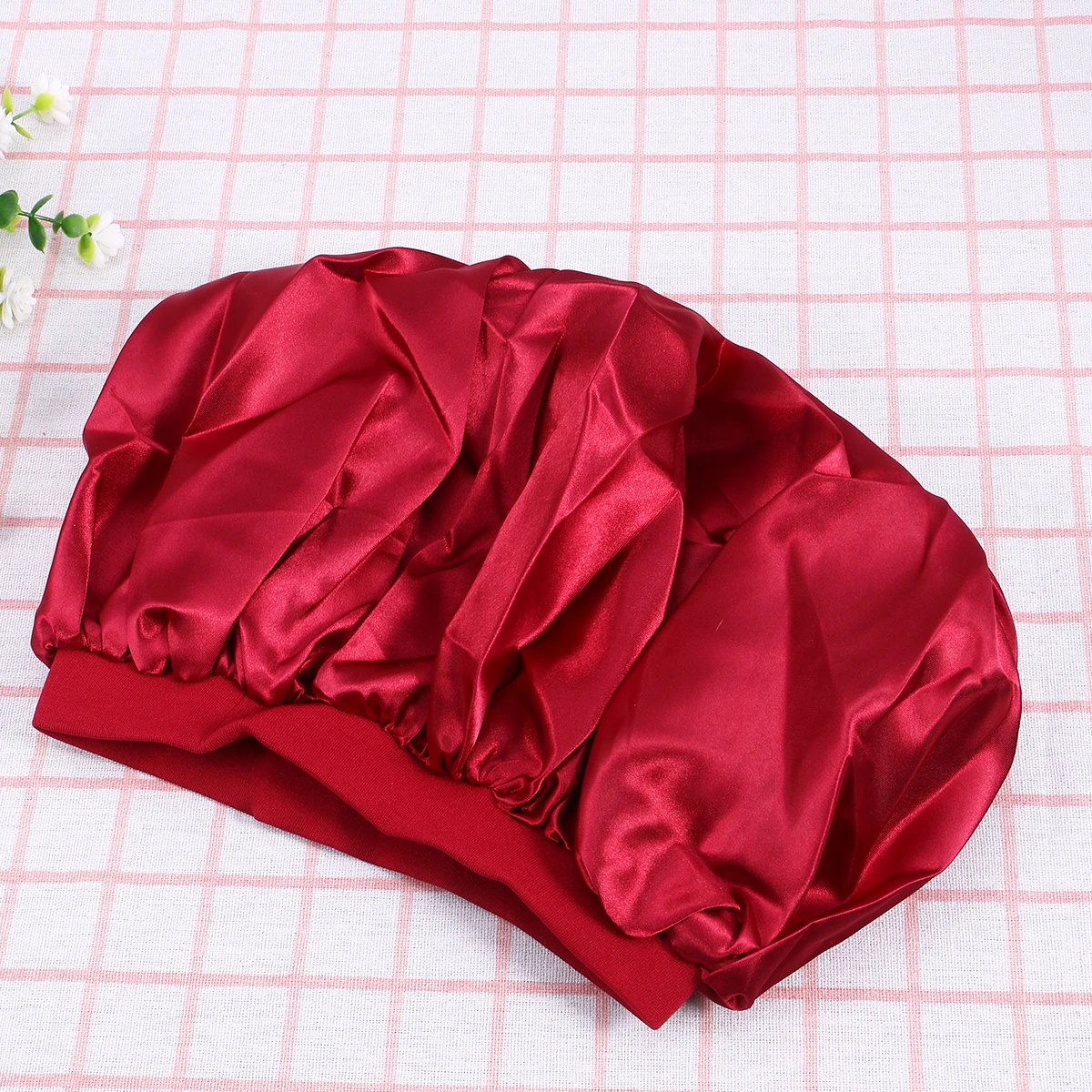 

Large Shower Cap Wide-brimmed Has Sleep Elastic Women's Clothing Bathing Woman
