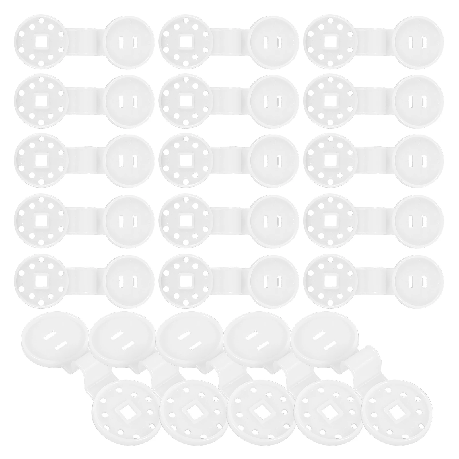 Schaduwdoek Ronde Solar Net Clip Kas Schaduwclips Nieuw materiaal Tuin Zon