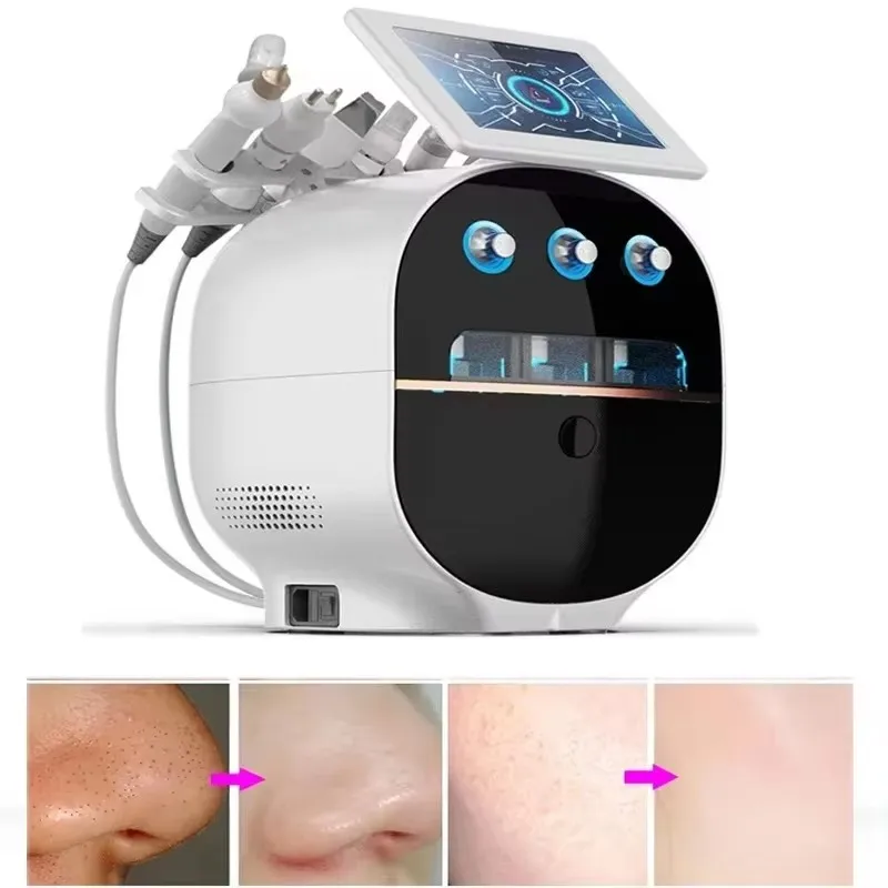 NEW Beauty Salon H2O2 Hydro Aaqua Peel Microdermabrasion Microcurrent Facial Lifting Hydra Dermabrasion Machine For Skin Peeling