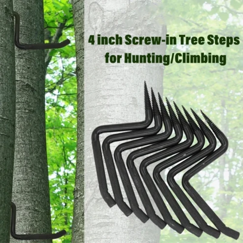 

Tree Steps Tapping Screw Mount Climbing Tree Stands Available Bow Hangers Bow Gear Holder Deer Hunting Outdoor Accessories