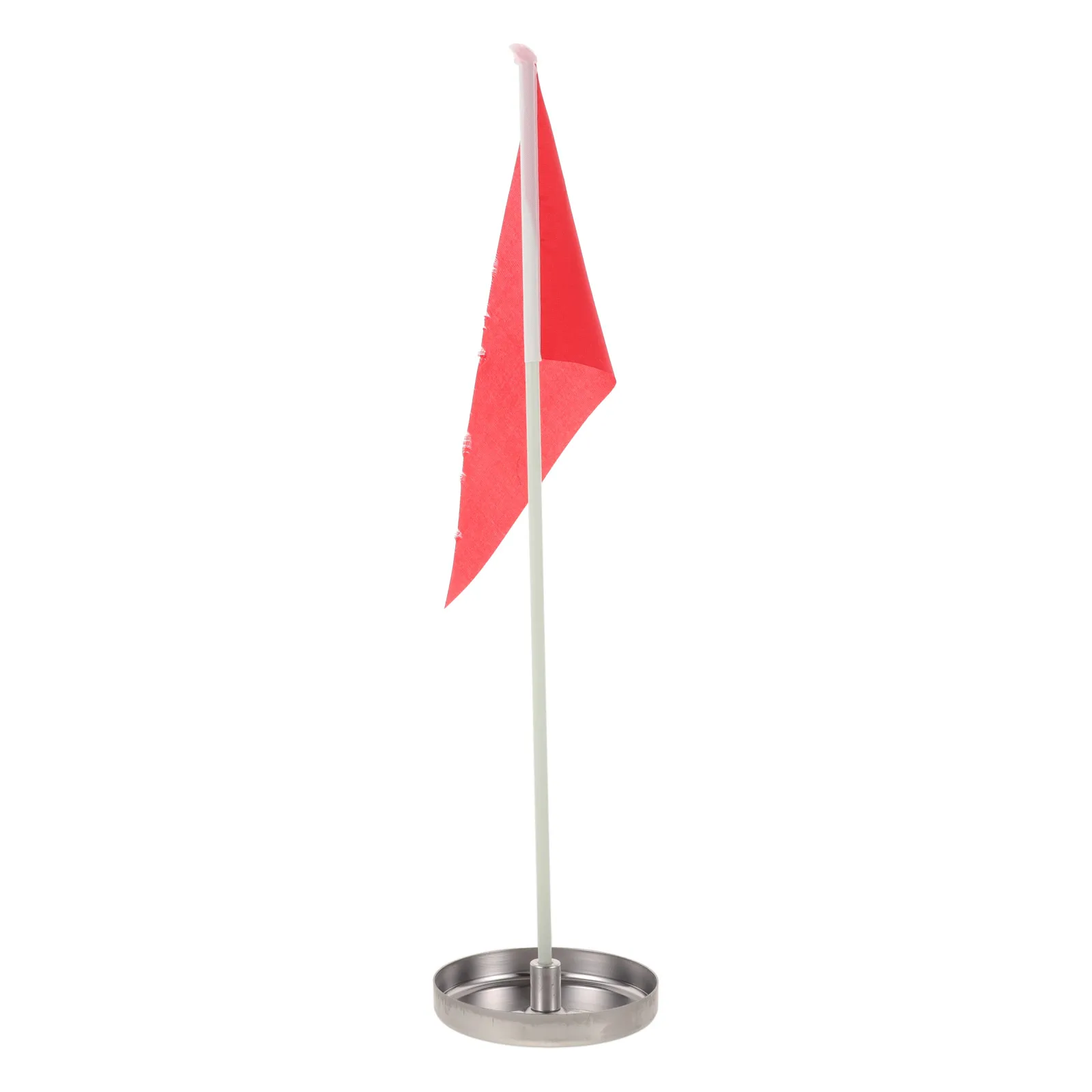 

Stainless Steel Hole Cup 1.5cmx10cm Small Red Golf Hole Cup Flag for Practice Putting Green Cups Flags Accessories
