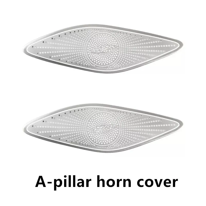 Car Door Horn Protective Cover Dashboard Horn Cover For Mercedes Benz C A E S Class CLA GLA GLB GLC GLE GLS EQA EQB EQE