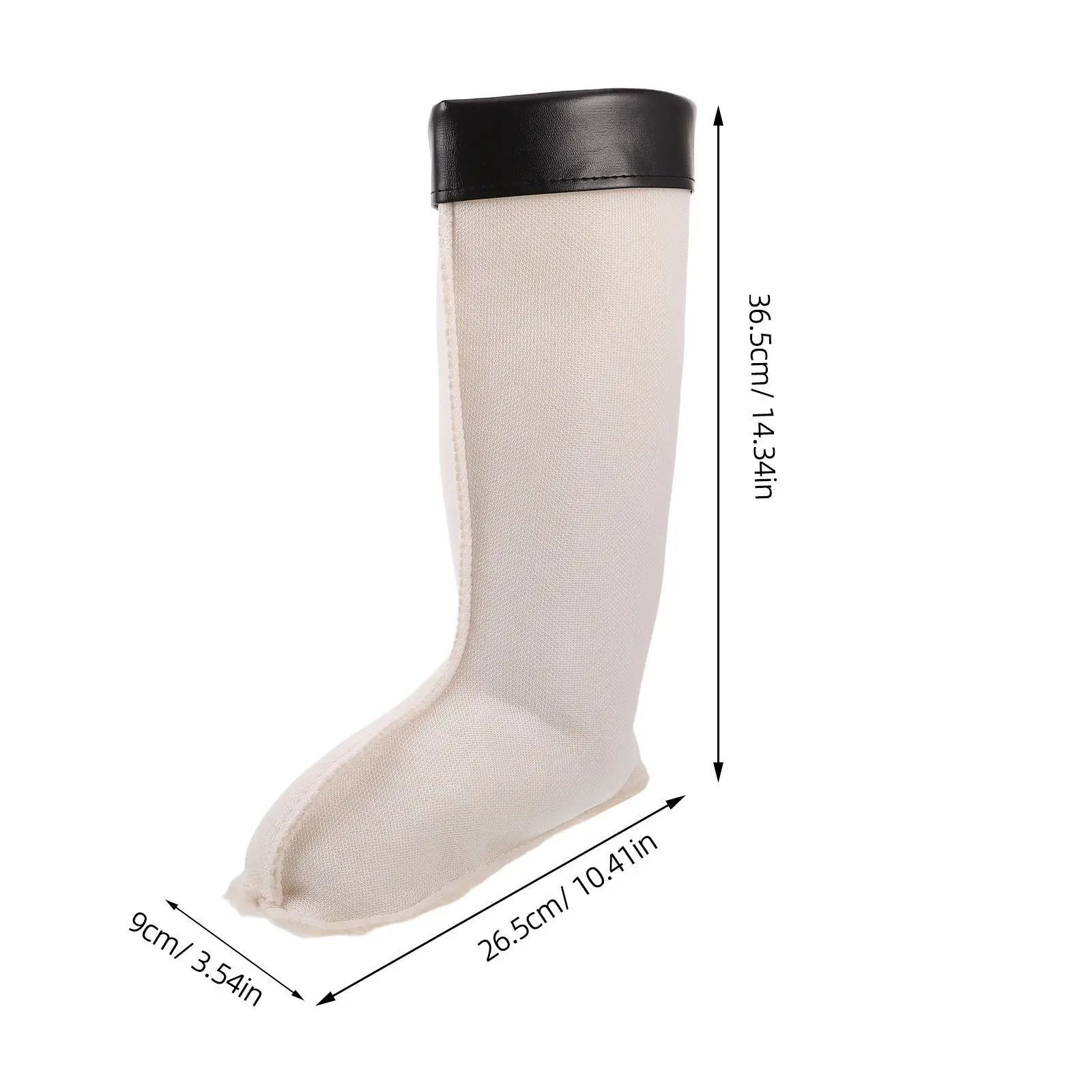 1Pair Pile Fleece Boot Liners for Women and Men Thick Warm Removable Liner for Rain Boots Snow Boots Hiking Winter Outdoor Daily 4