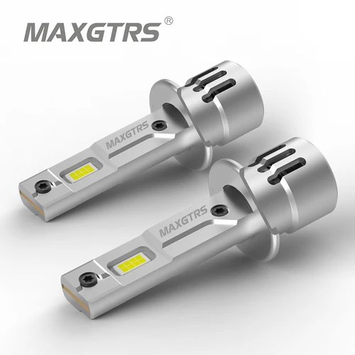 Faro LED Canbus H1 para coche, bombilla con ventilador, 55W, 20000LM, CHIP 16-CSP, Plug and Play, Turbo H1 360, Mini 6500K, 12V, 2 piezas