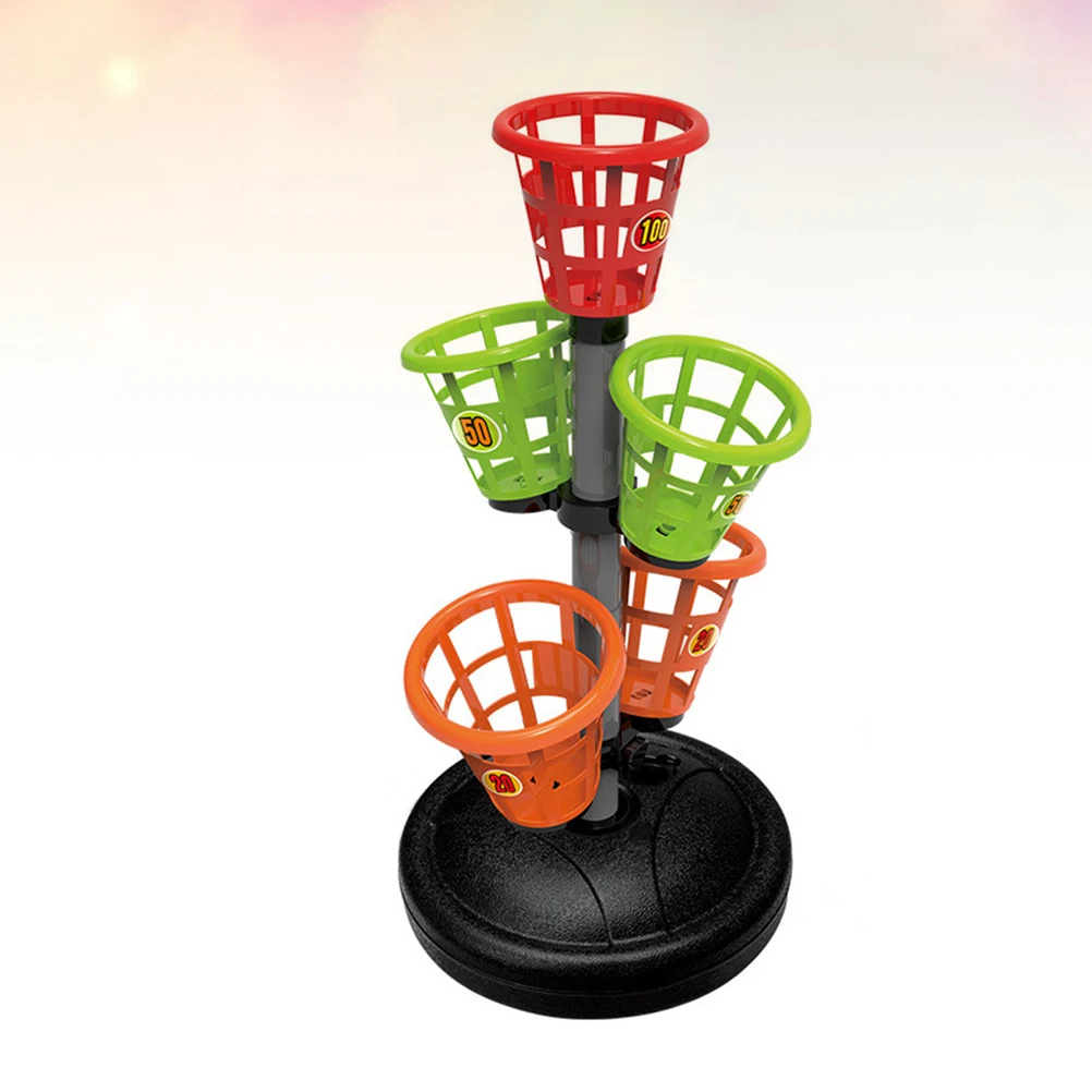 장난감 콩 던지기 가방 바구니 가방 공 어린이를위한 성인 실내 교육 게임 던지기 타겟 홀더 스포츠 장난감