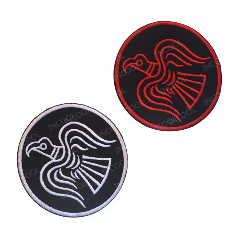 Yin Yang Chinese Tai Chi Round Cat Bird Dragon GOD Embroidered Patches Decorative Chevron Patch strip For Clothing Bag