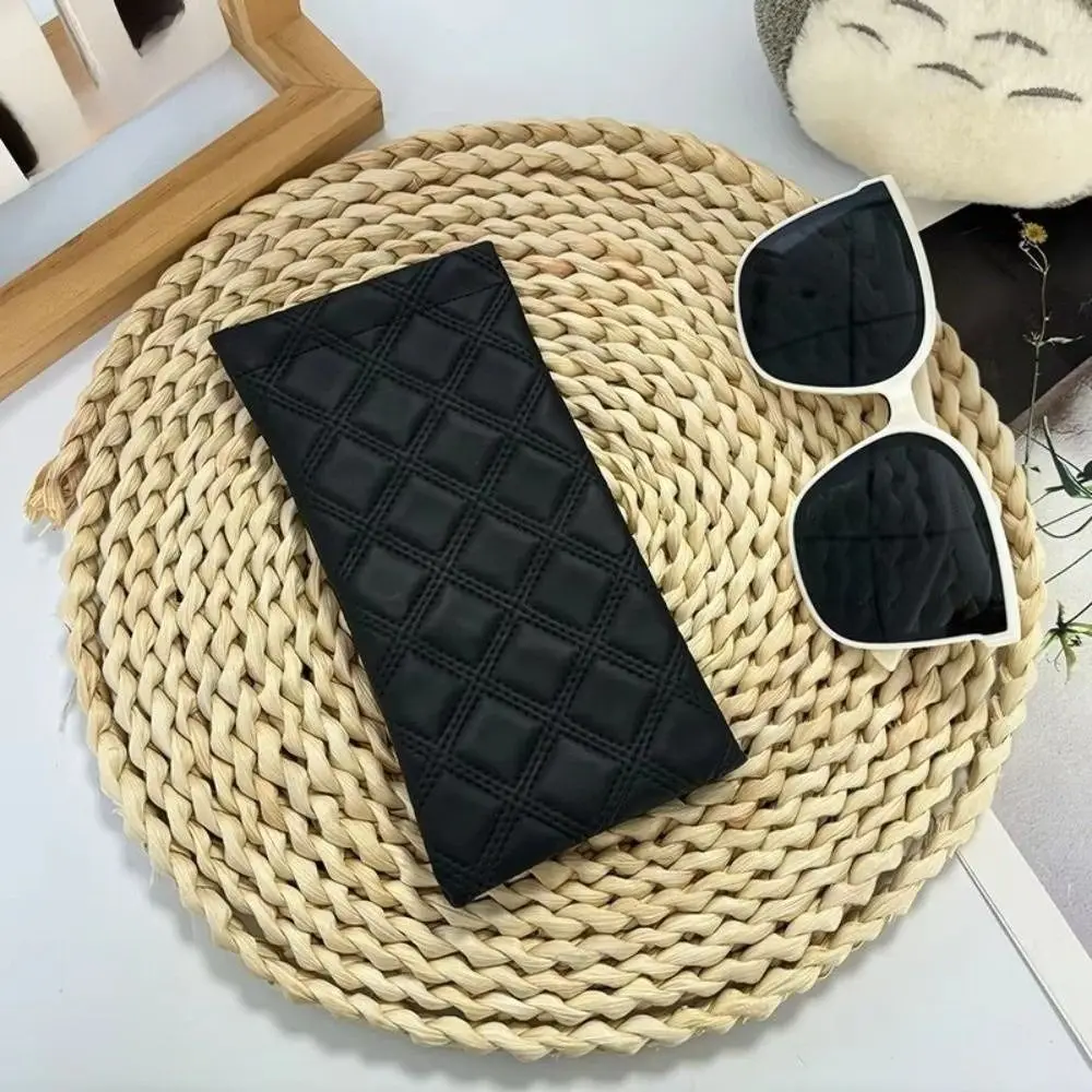 Single/Double-layer Sunglasses Storage Bag Waterproof High-end Glasses Bag PU Leather Eyeglasses Pouch