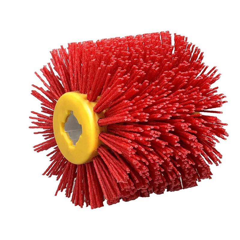 AB66-80 Grit Drawing Wheel Drum For Paint Rust For Removal, Surface Conditioning Tool Drum, 4.7