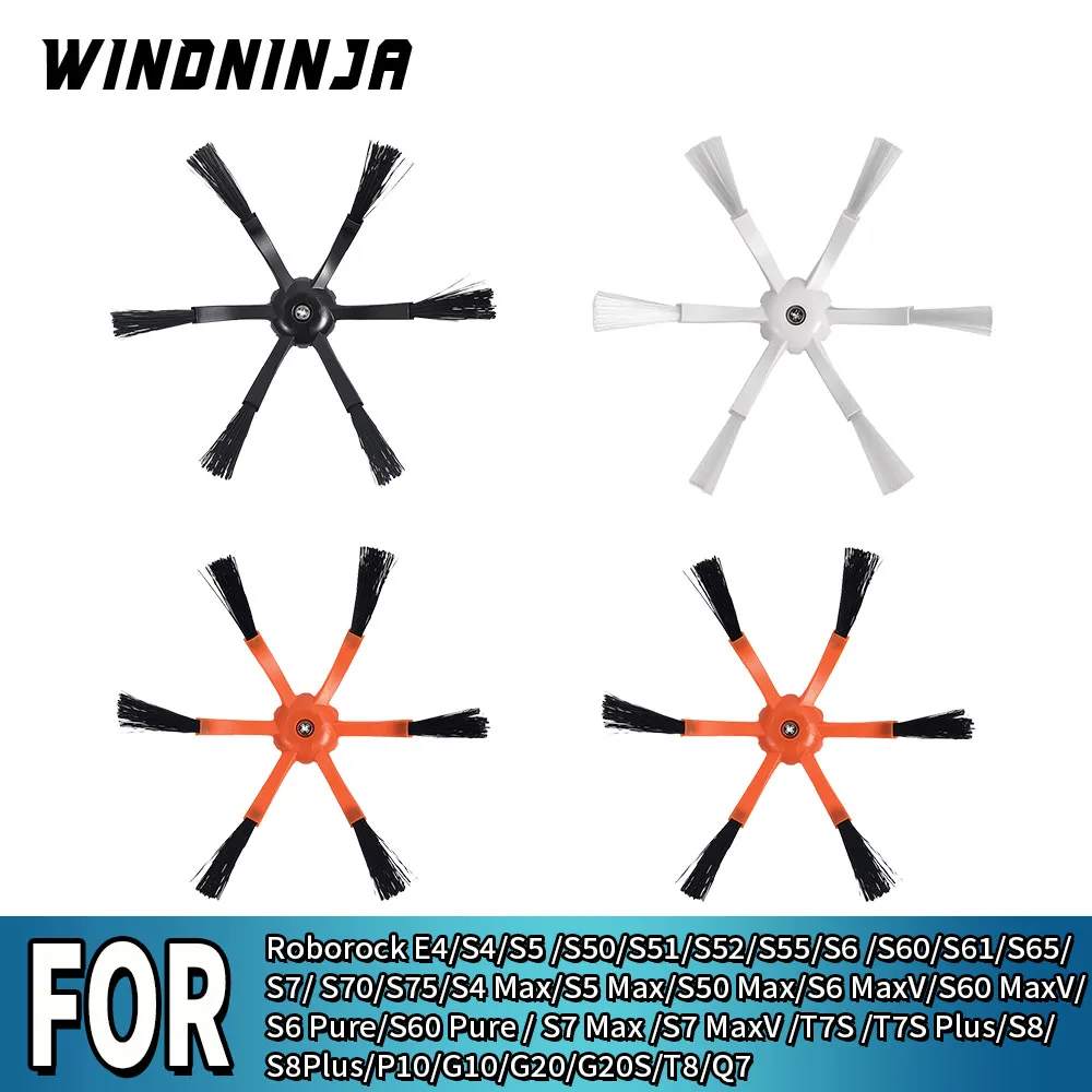 

Боковая щетка для робота-пылесоса Xiaomi 1S, совместимая с Roborock S5/S50/S51/S52/S55/S6/S60/S4 Max/S5 Max/S6 MaxV/S6 Pure/S7 Max/T7S Plus