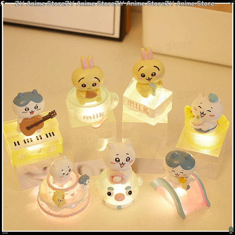 New Chiikawa Night Light Mysterious Blind Box Cute Hand Toy Model Desktop Decoration Children's Holiday Gift