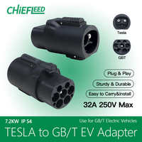 Chiefleed EV Adapter 32A Fit for Tesla To GBT Adapter Charging Connector Fit with all GBT Standard Cars