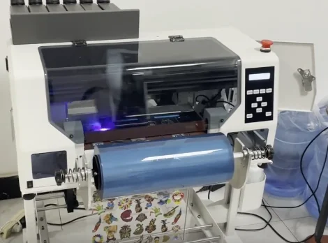 

UV crystal printing plotter win7/8/10/11 system roll to roll uv dtf sticker 320mm printer double sides printing for gift box mug