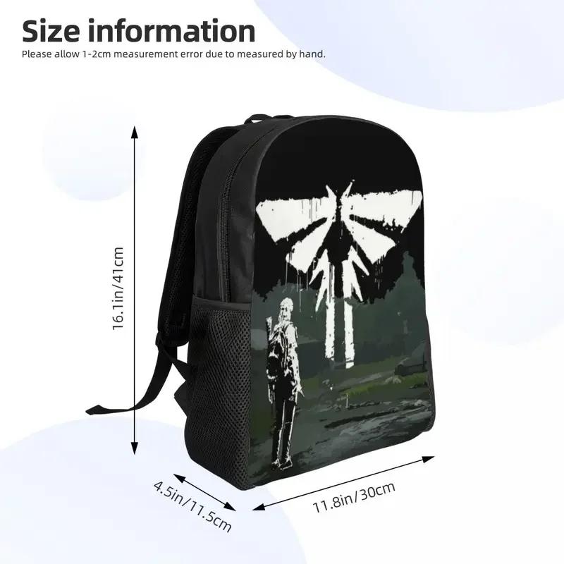 The Last Of Us Part 2 Firefly Logo Backpack for Men Women Waterproof School College Joel Bag Print Bookbag