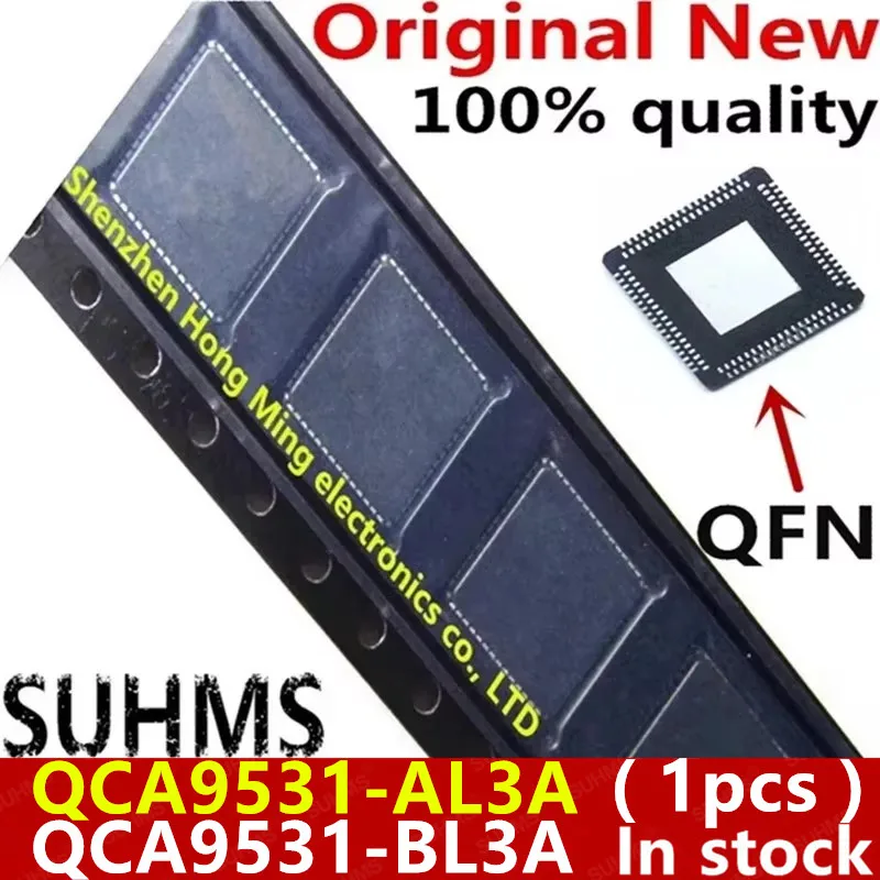 QCA9531-AL3A QCA9531, BL3A, QCA9531, AL3A, QCA9531-BL3A, QFN-156, 1 unidad, 100% nuevo