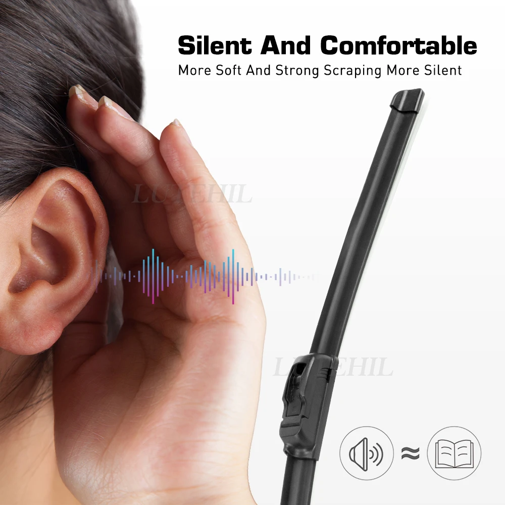 ممسحة لهوندا CRV MK2 2002-2006 2003 2004 2005 شفرات أمامية للزجاج الأمامي فرشاة نافذة 21 "+20" #4