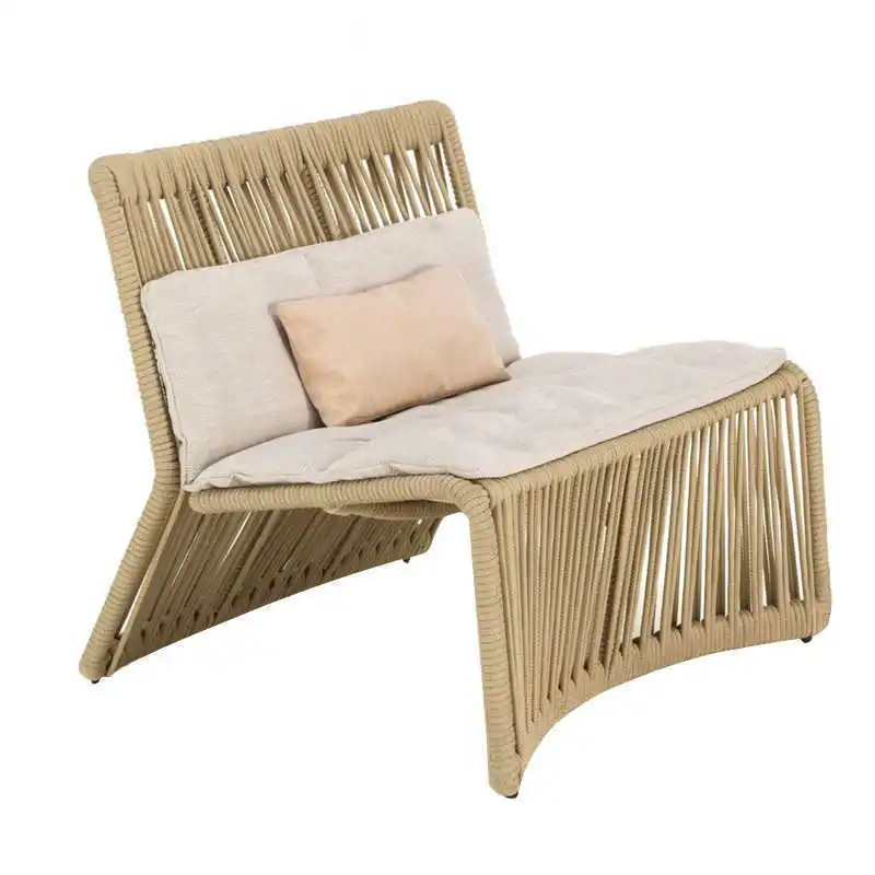 Garden living room waterproof leisure rattan chair coffee table combination balcony villa furniture